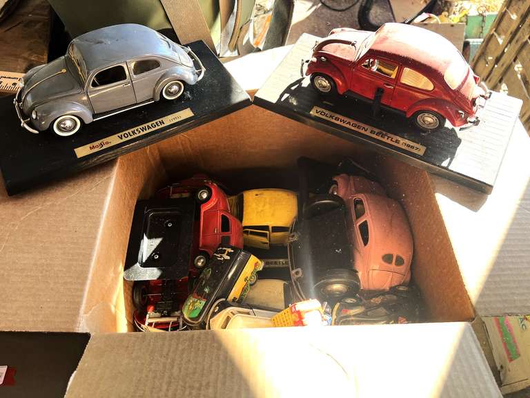 Vintage Volkswagen collectible replicas, assorted sizes, see pictures for details. image