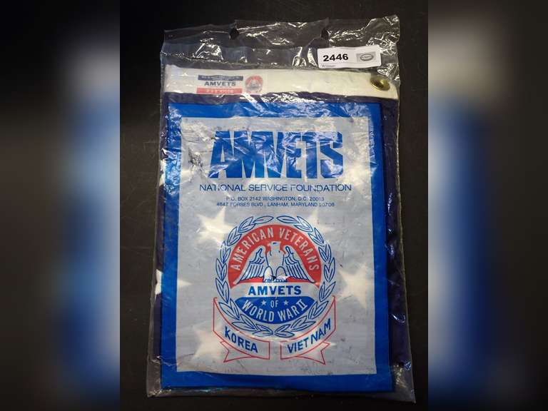 AMVETS American Flag - Valley Forge - 3' x 5' Nylon image