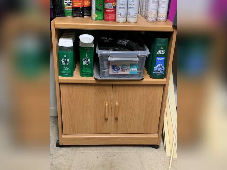 ROLLING CABINET (CABINET ONLY) 25" WIDE X 16" DEEP X 31 1/2" TALL ***SPECIAL PICKUP INSTRUCTIONS - UP MASTER CLOSET 2 image