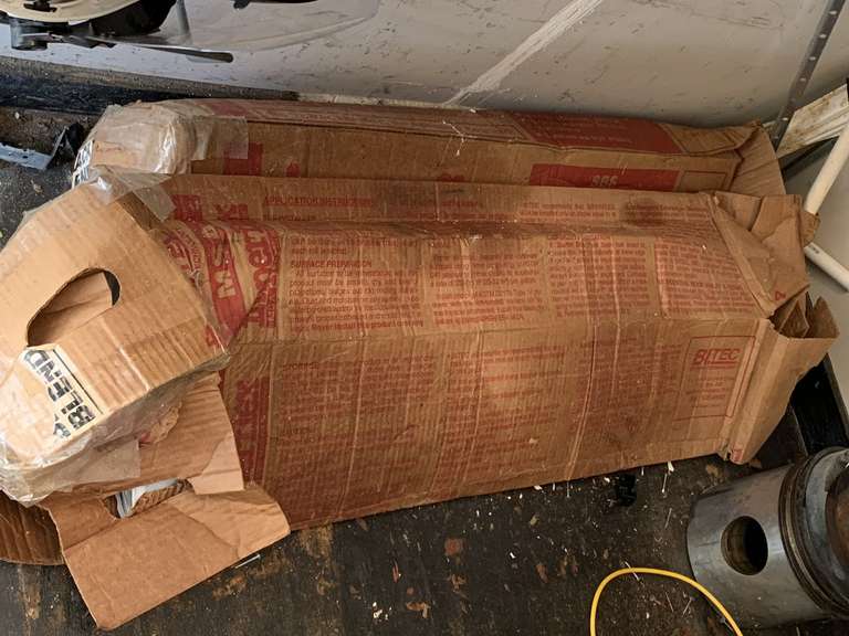 2 BOXES BENDABLE FLEXIBLE SUB FLOORING COVER - GARAGE CLOSET image