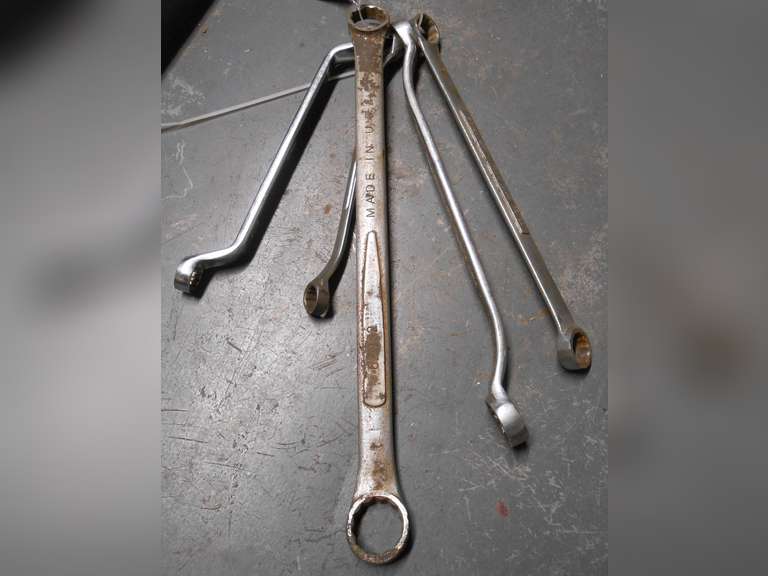 (5) BOXED END WRENCHES 1/2"- 1" image