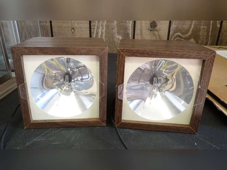 Pair of Disco Lite Zenon Strobe Model 1005 - Consignor States Working Condition image