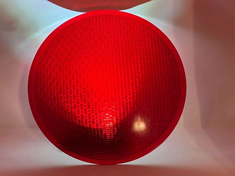 DEN… Red glass lens cover, see pictures for details. image