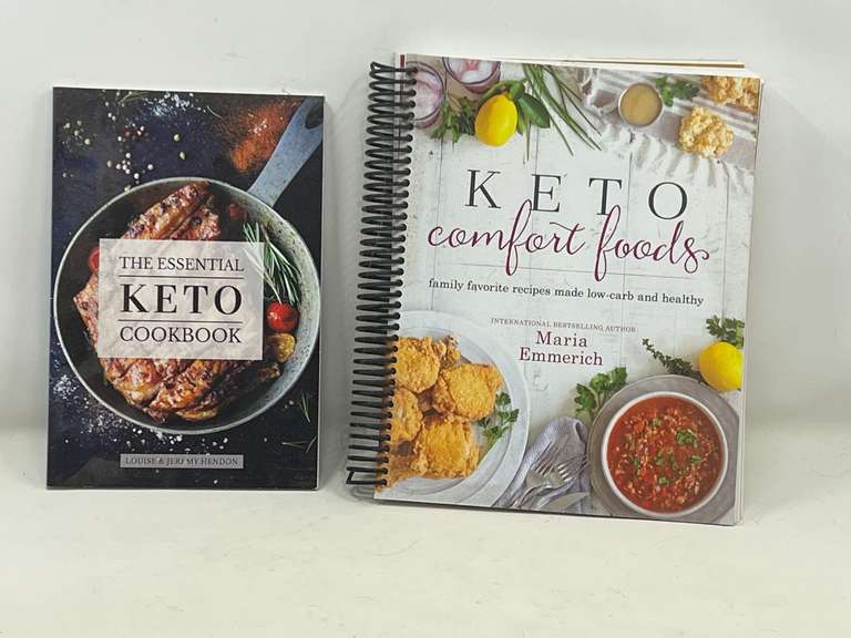 DEN… Keto cookbooks, two pieces, see pictures for details. image