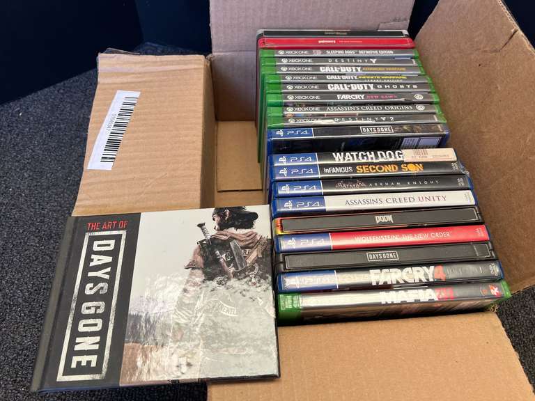 Assortment of PS4, and Xbox one games, see pictures for details. image