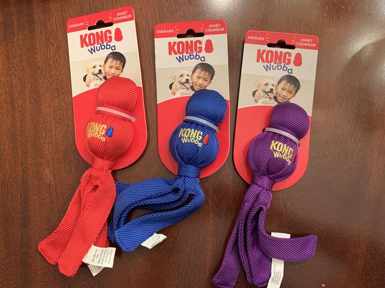 3 NEW KONG DOG TOYS - FOYER image