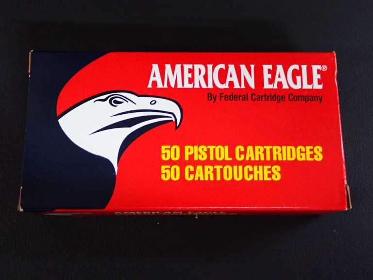 American Eagle 40 S&W 165gr FMJ Ball Cartridges image