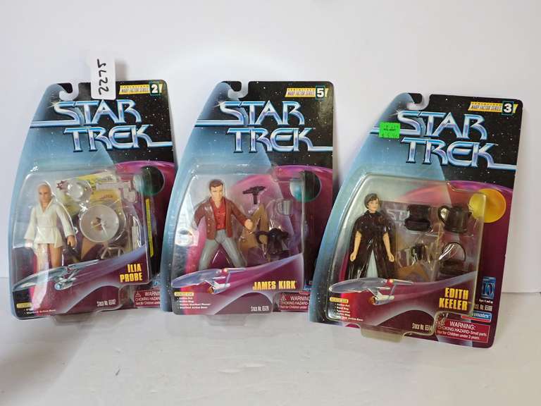 Factory Sealed Star Trek Action Figures image