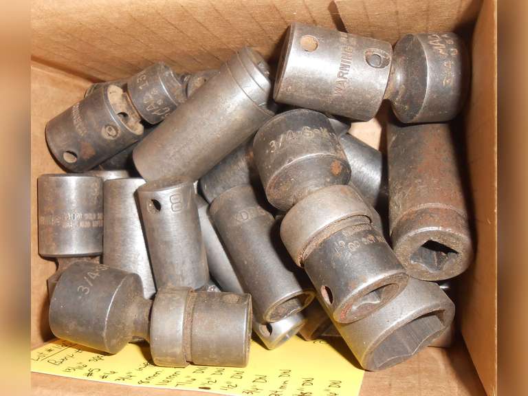 3/8" DRIVE IMPACT SOCKETS & SWIVELS (22) PCS image