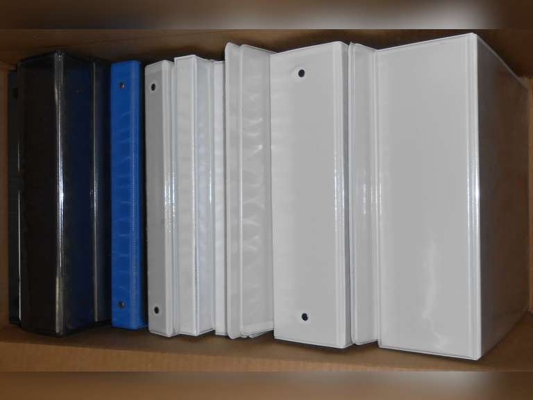 APPROX 16 ASSORTED 3 RING BINDERS (NEW & USED) image