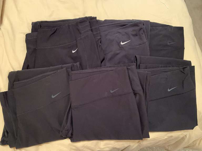 6 PAIR NIKE XL ATHLETIC PANTS - UP BED 2 image