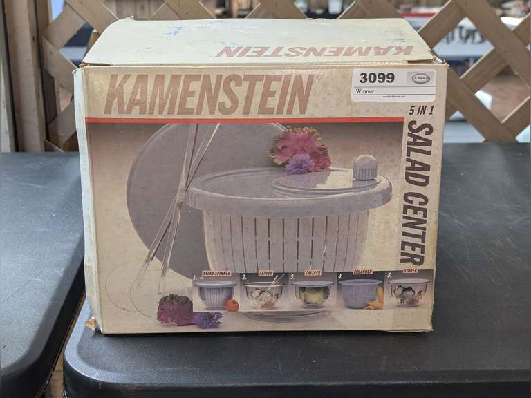 KAMENSTEIN 5 IN 1 SALAD CENTER IN ORIGINAL BOX image