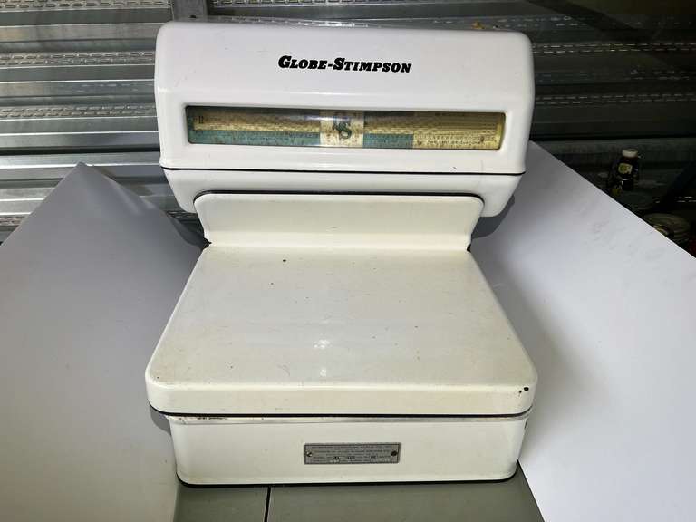 Vintage Globe – Stimpson market scale, see pictures for details. image