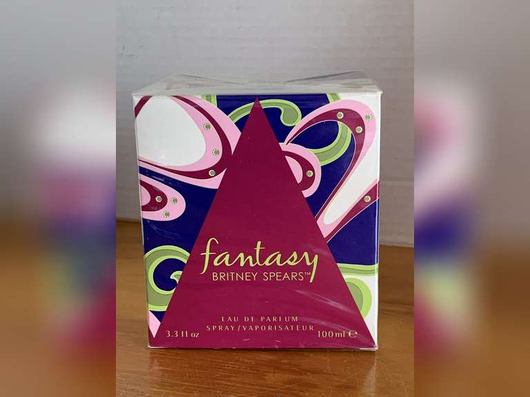 NEW IN BOX BRITNEY SPEARS "FANTASY" PARFUM SPRAY 3.3 FL OZ - CHECKOUT image