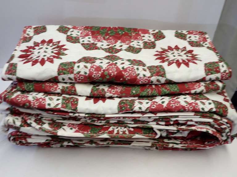 Quilted Blanket and Shams - Believed to be Queen image