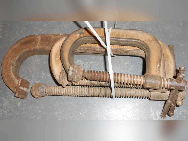 (3) "C" CLAMPS image