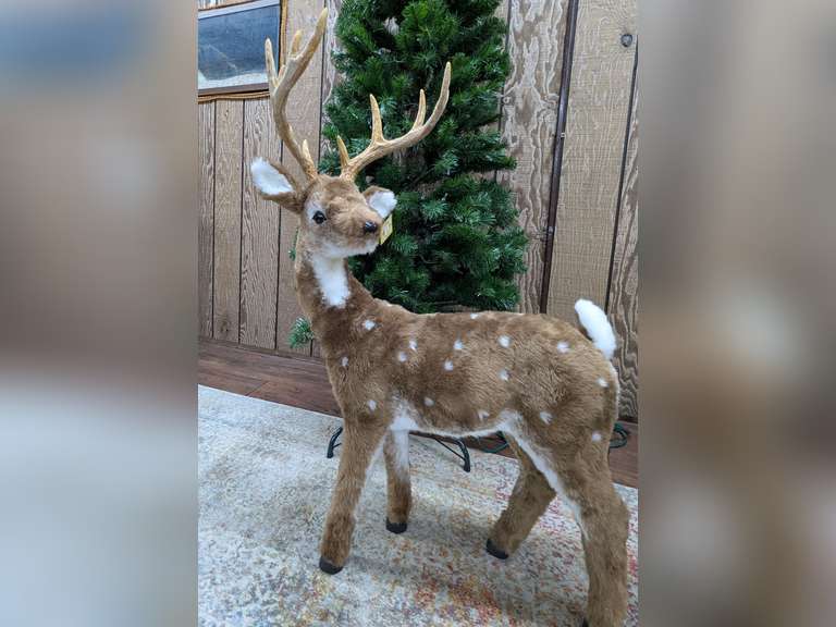 Mark Roberts Designer Plush Deer Decor - 37 Inches image