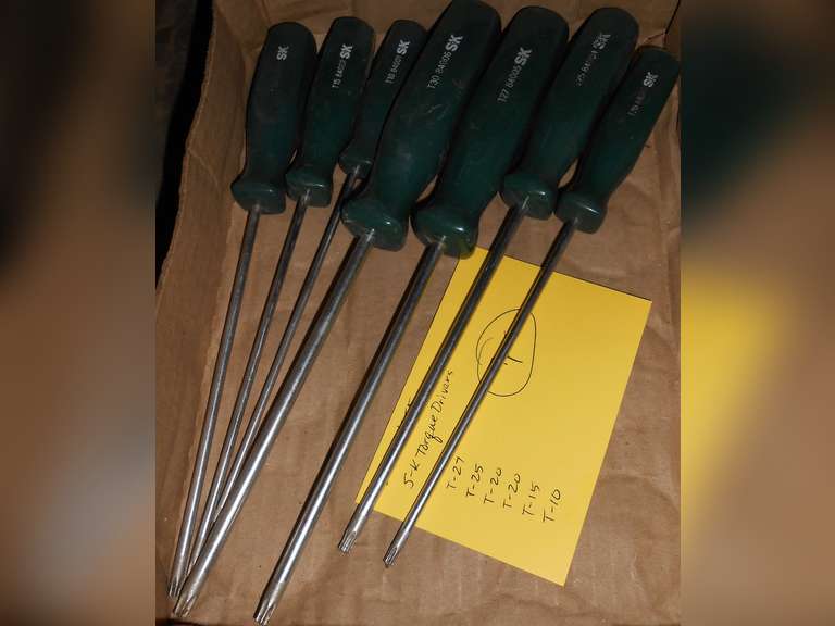 S-K TORQUE DRIVER SET (7) PCS image