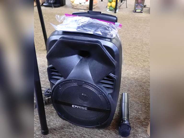 Carise V30 8W Speaker System with Microphone image