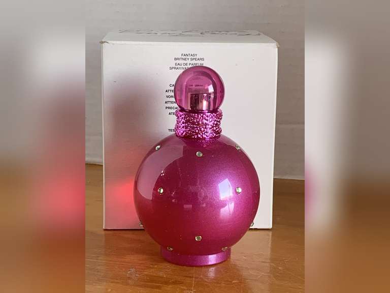 NEW IN BOX BRITNEY SPEARS "FANTASY" PARFUM SPRAY 3.3 FL OZ - CHECKOUT image