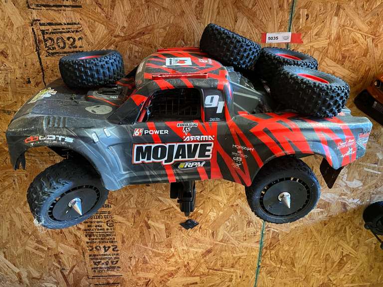 Radio car, with controller and mount, see pictures for details. image