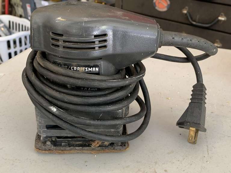 SEARS CRAFTSMAN INDUSTRIAL FINISHING SANDER - GARAGE CLOSET image