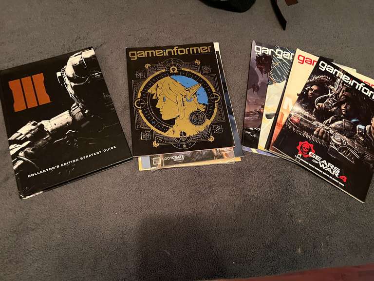 BR2…Gaming book and magazines, see pictures for details. image
