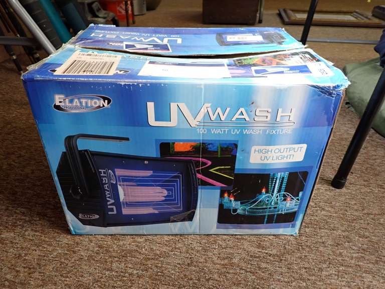 Elation UV Wash 100 Watt UV Wash Fixture image