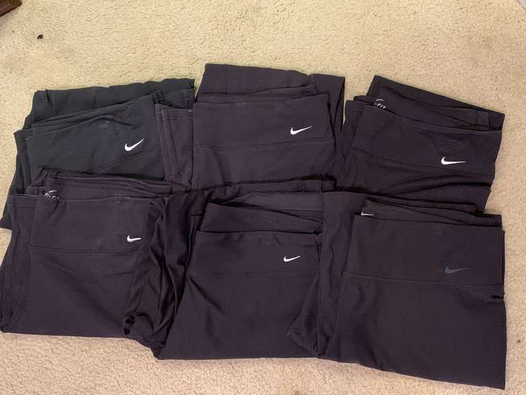 6 PAIR NIKE XL ATHLETIC PANTS - UP BED 1 image