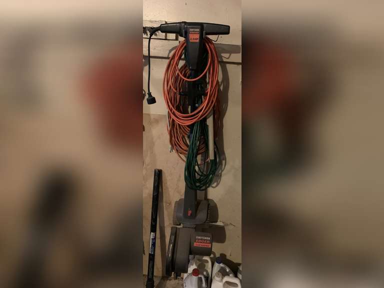 ELECTRIC CRAFTSMAN 2.5 HP EDGER WITH EXTENSION CORD - GARAGE image