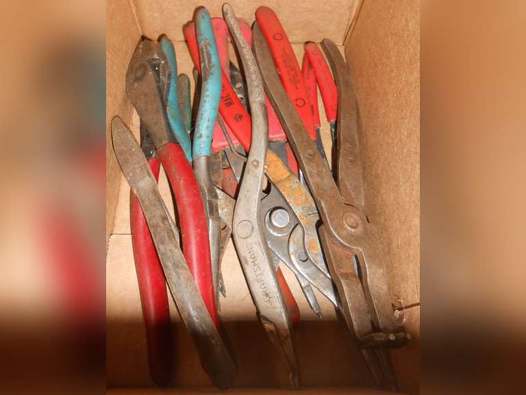 ASSORTED PLIERS (10) PCS image