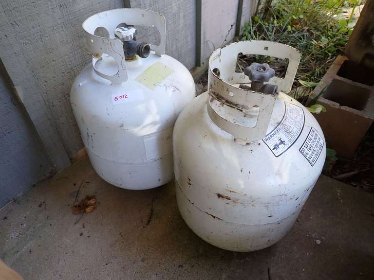 Two Propane Tanks image