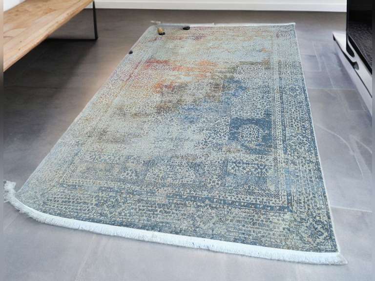 Unique Loom Havana Collection Area Rug - 5x8 Multicolor - Floor Sample image