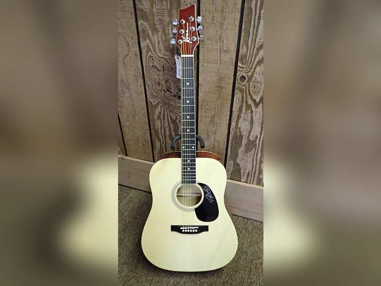 Kona K41 Acoustic Guitar with Autograph image