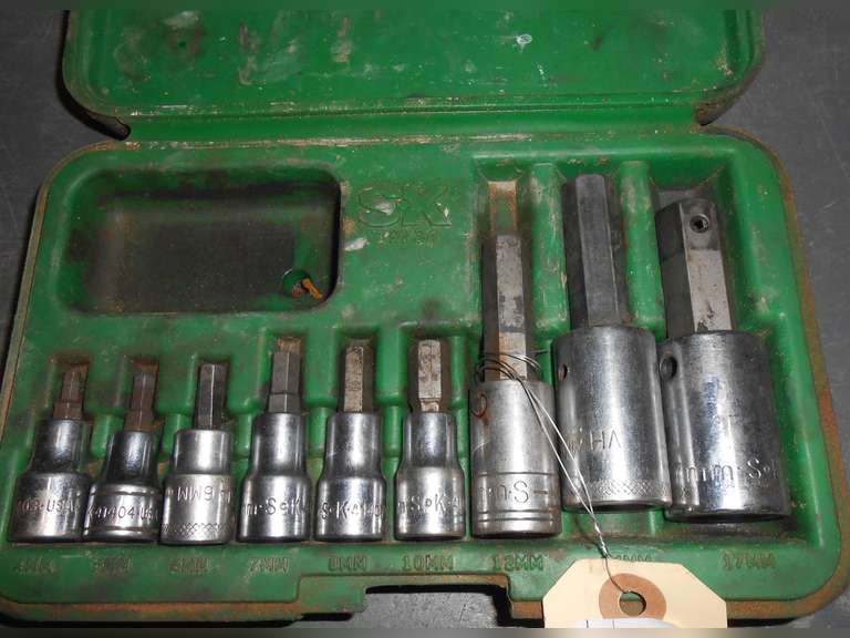 S-K (9) PC METRIC ALLEN SOCKET SET image
