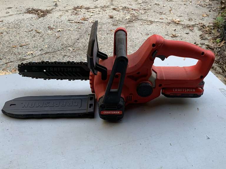 CRAFTSMAN 20V CHAINSAW - GARAGE image