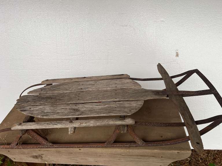 Vintage flyer snow sled image