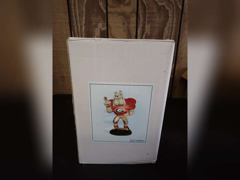 Georgia Bulldogs Mascot Figurine in Box image
