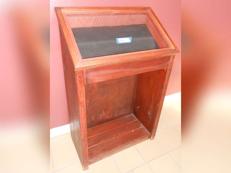HOME MADE DISPLAY CASE image