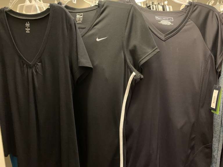 7 LADIES TOPS SIZE LARGE (SEVERAL NEW W/ TAGS) - UP BED CLOSET 1 image