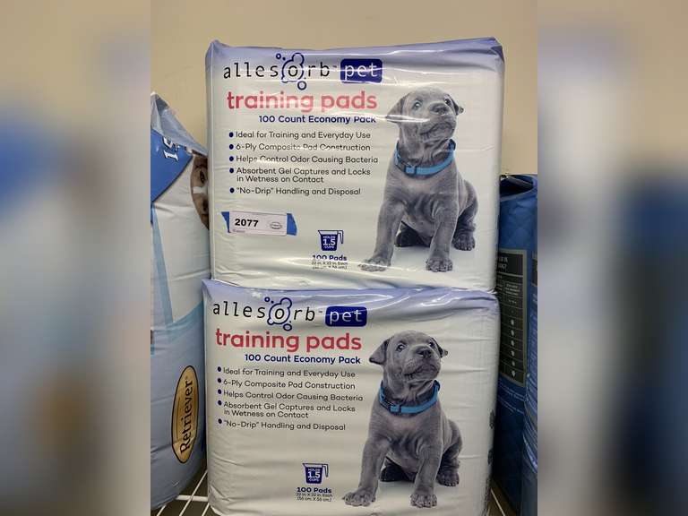 DOG TRAINING PADS (APPROX 200) - UP BED 1 CLOSET image