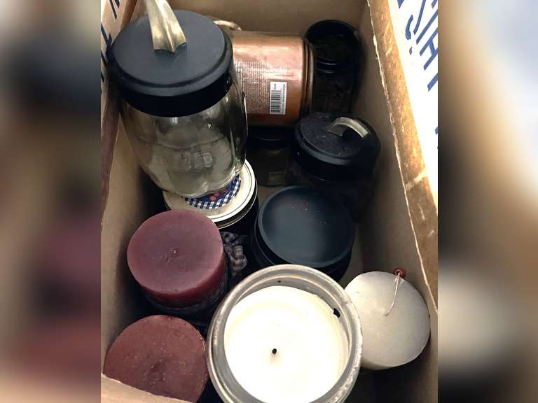 Assorted candles and more. See pictures for details. image