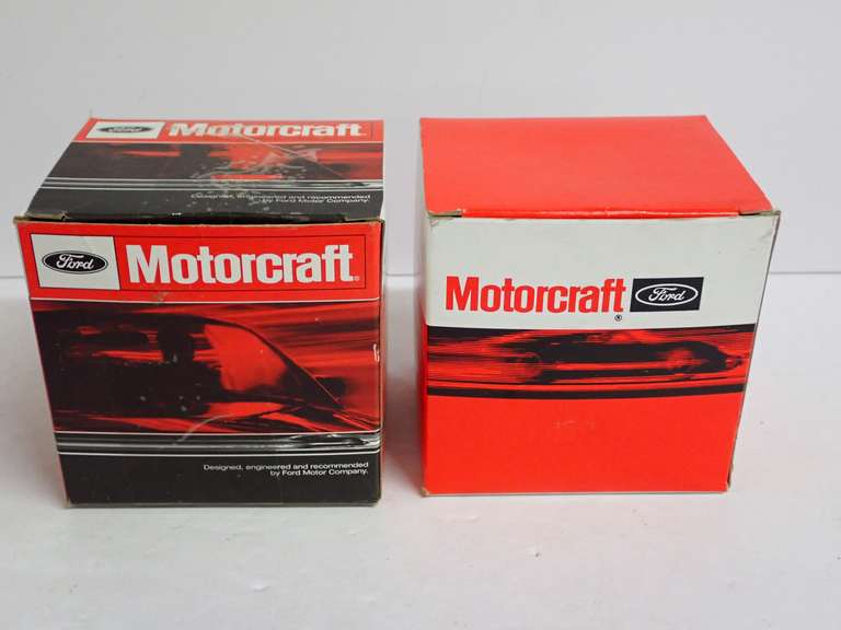 Two Ford Motorcraft Fuel Filler Cap Boxes image