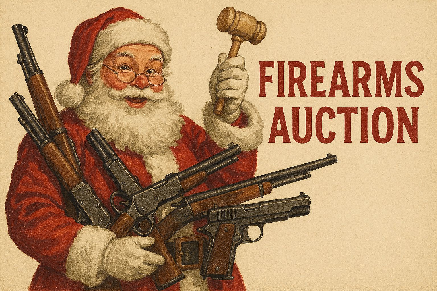 CHRISTMAS 2025 FIREARMS AUCTION featured photo