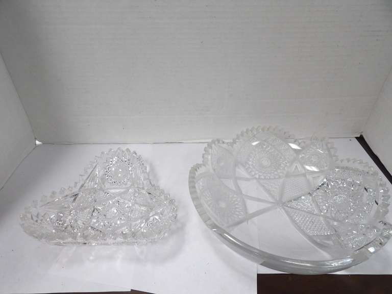 TWO CRYSTAL BOWLS image
