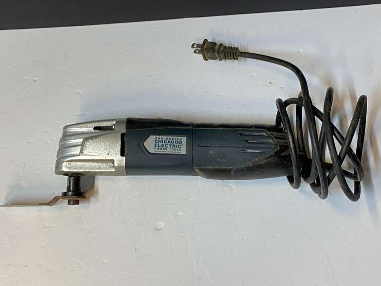 Chicago Electric multitool, powers up, see pictures for details. image