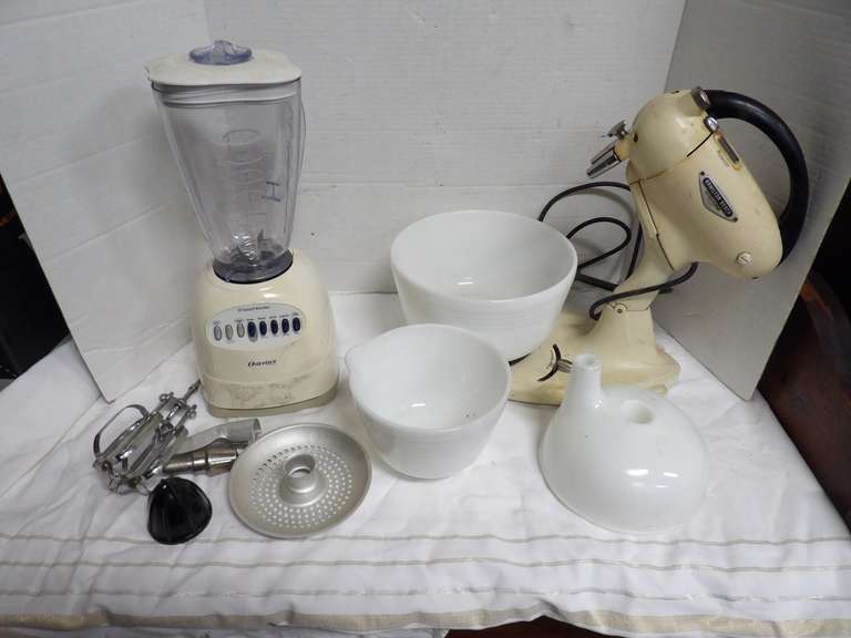 KITCHEN ITEMS, MIXER, BLENDER, AND MORE image