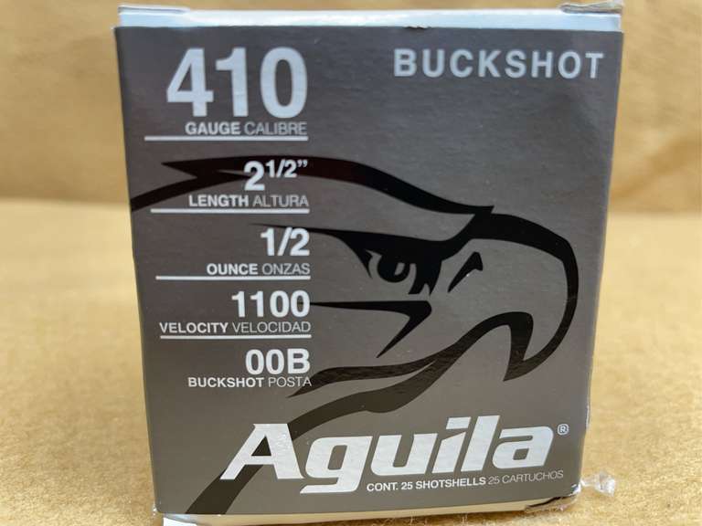 AGUILA "00"BUCKSHOT 410 - 2 1/2" - 25 RDS image