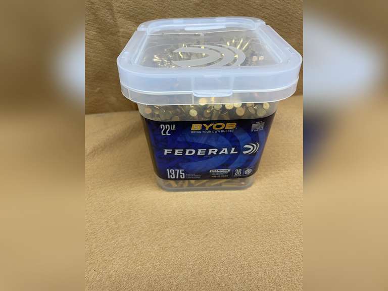 FEDERAL 22LR HP - 1375 RDS image