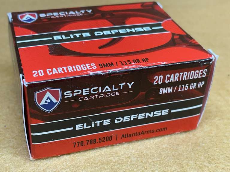 SPECIALTY ELITE DEFENSE 9 MM HP - 20 RDS image